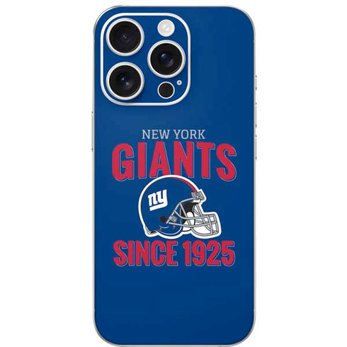 NFL New York Giants Helmet iPhone 16 Pro Skin